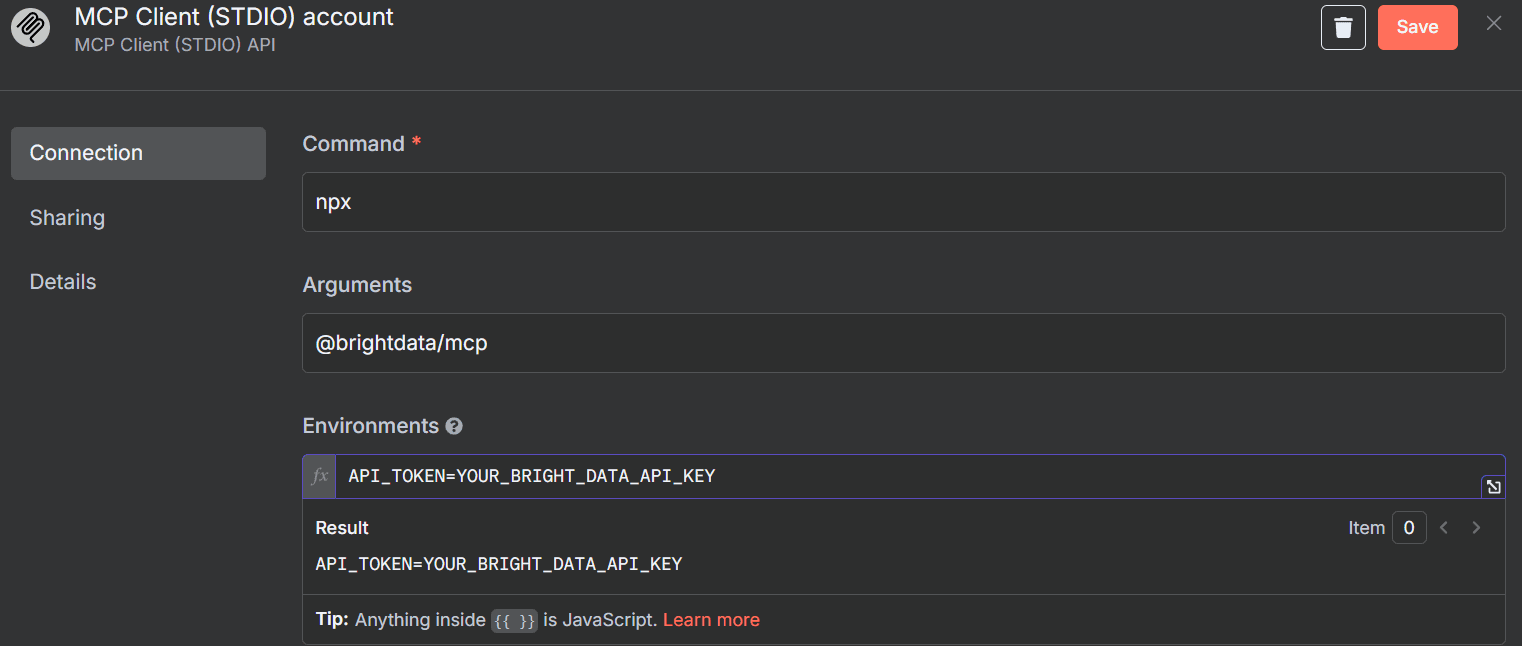 AddingTheMCPCredentials.png